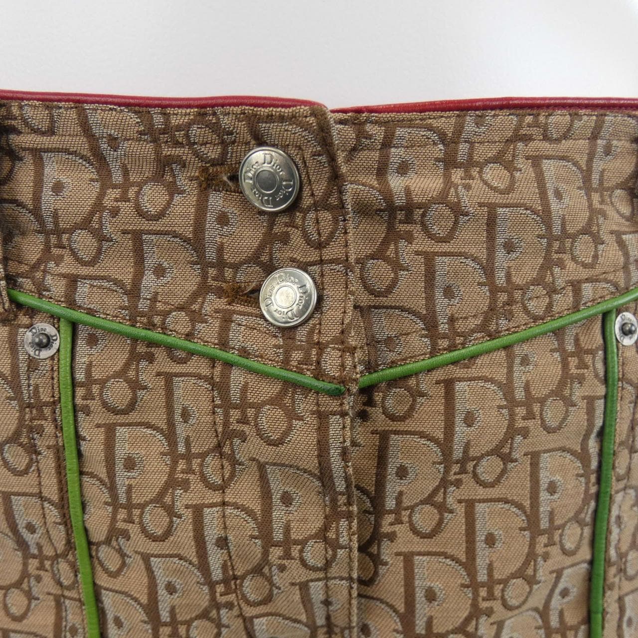 【ヴィンテージ】クリスチャンディオール CHRISTIAN DIOR トロッター 4A12033232 スカート