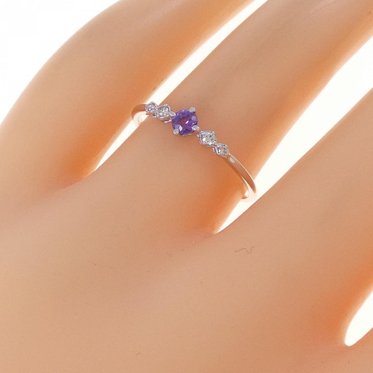 K10WG アメジスト リング