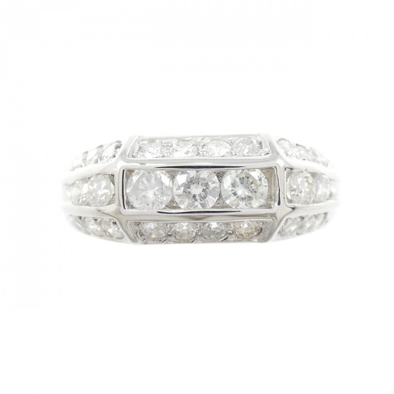 PT900 Diamond Ring 1.00CT