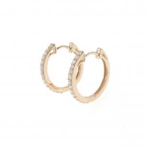 K18PG ダイヤモンド ピアス 0.30CT