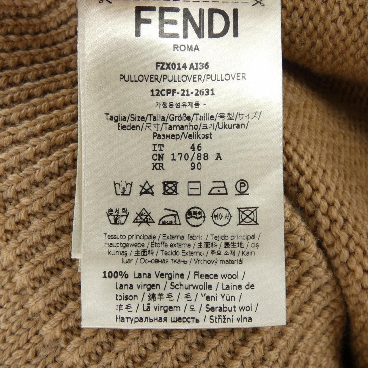 フェンディ FENDI FZX014 AI36 ニット