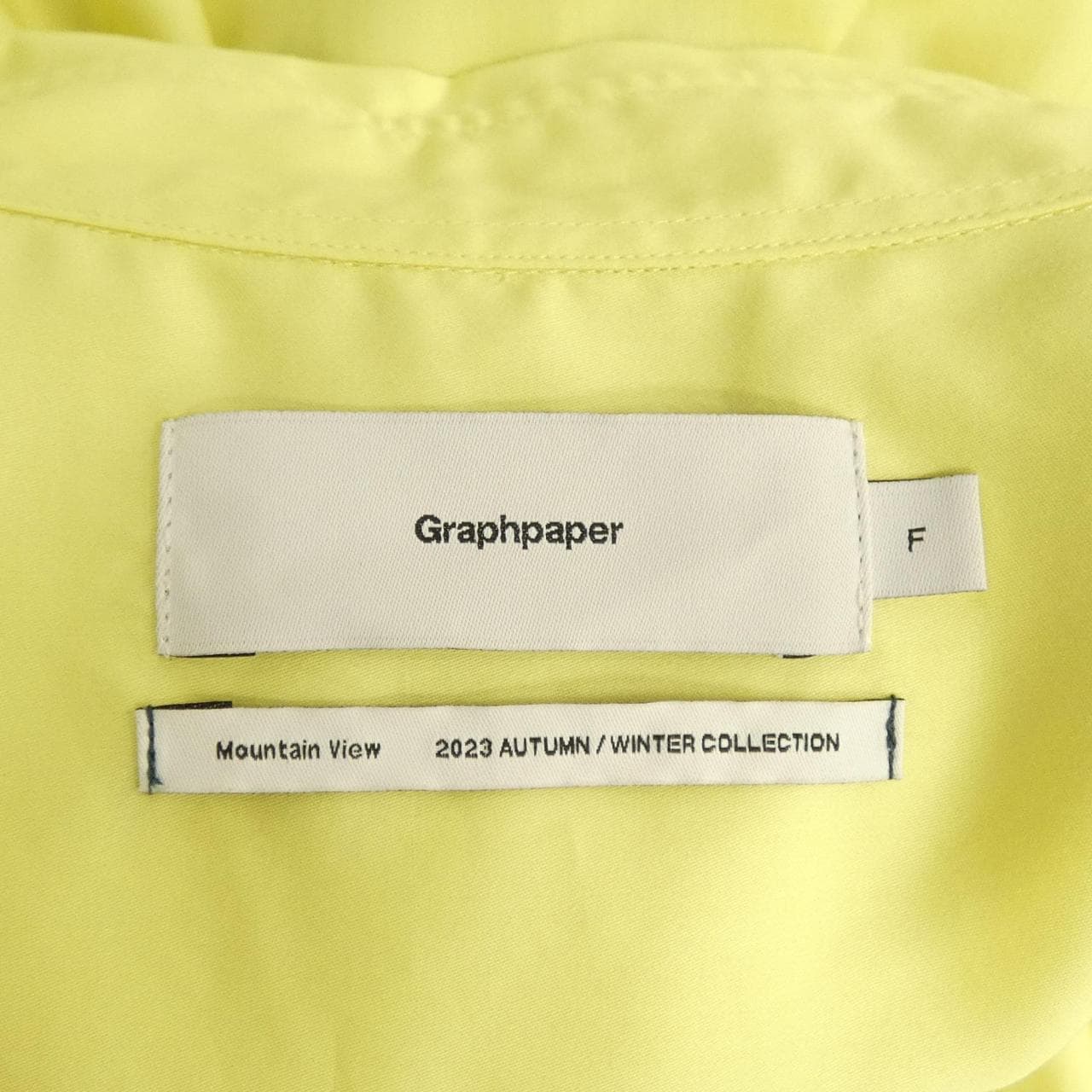 グラフペーパー Graphpaper シャツ