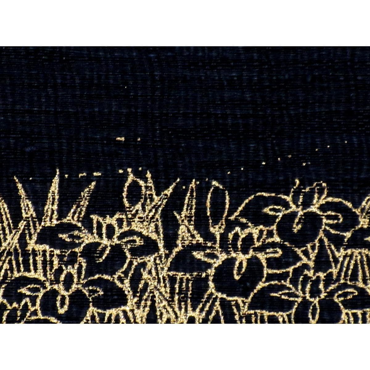 袋带茧绸镂空钩织金彩加工