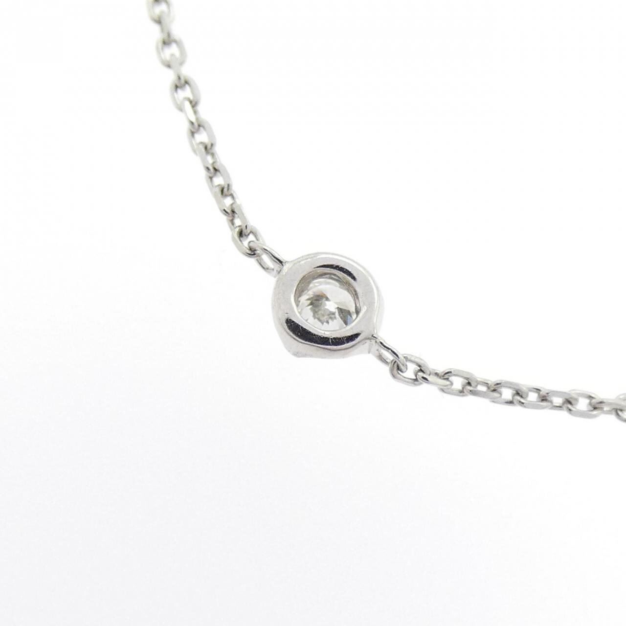 PT900/PT850 ダイヤモンド ネックレス 0.14CT