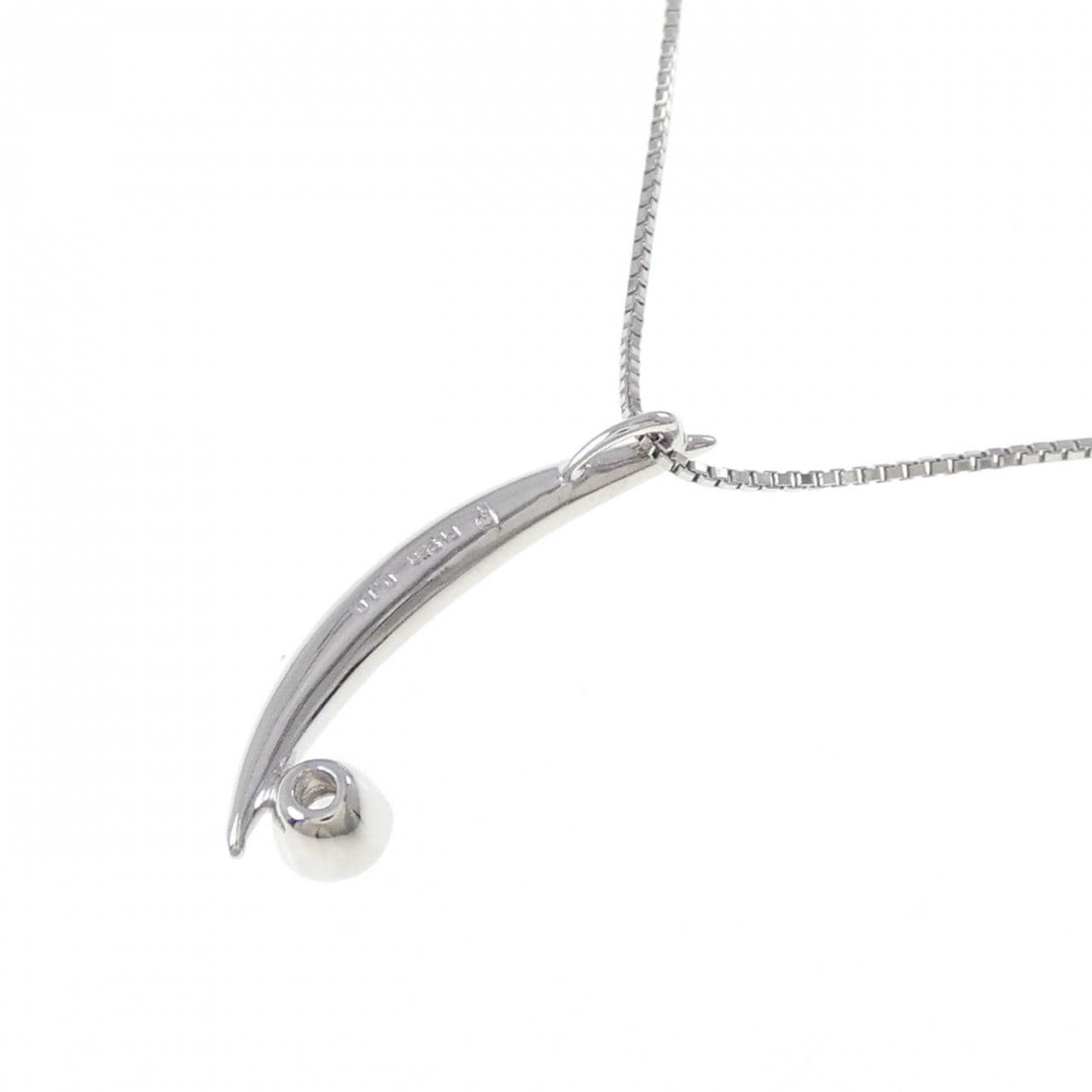PT950 ダイヤモンド ネックレス 0.10CT