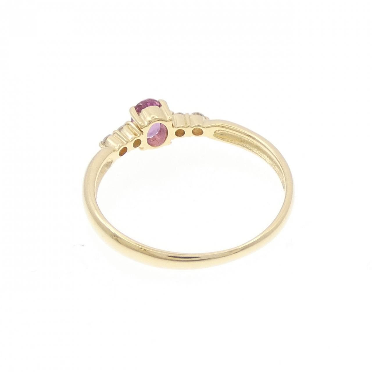 K18YG紅寶石戒指0.2CT