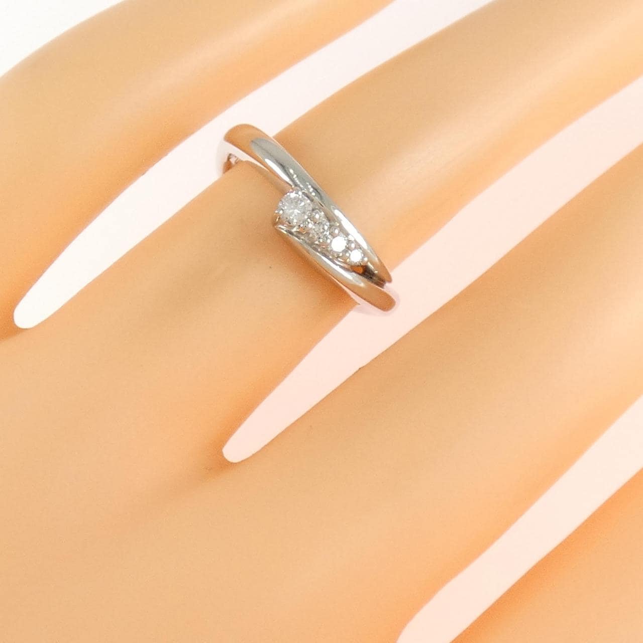 PT900 ダイヤモンド リング 0.10CT