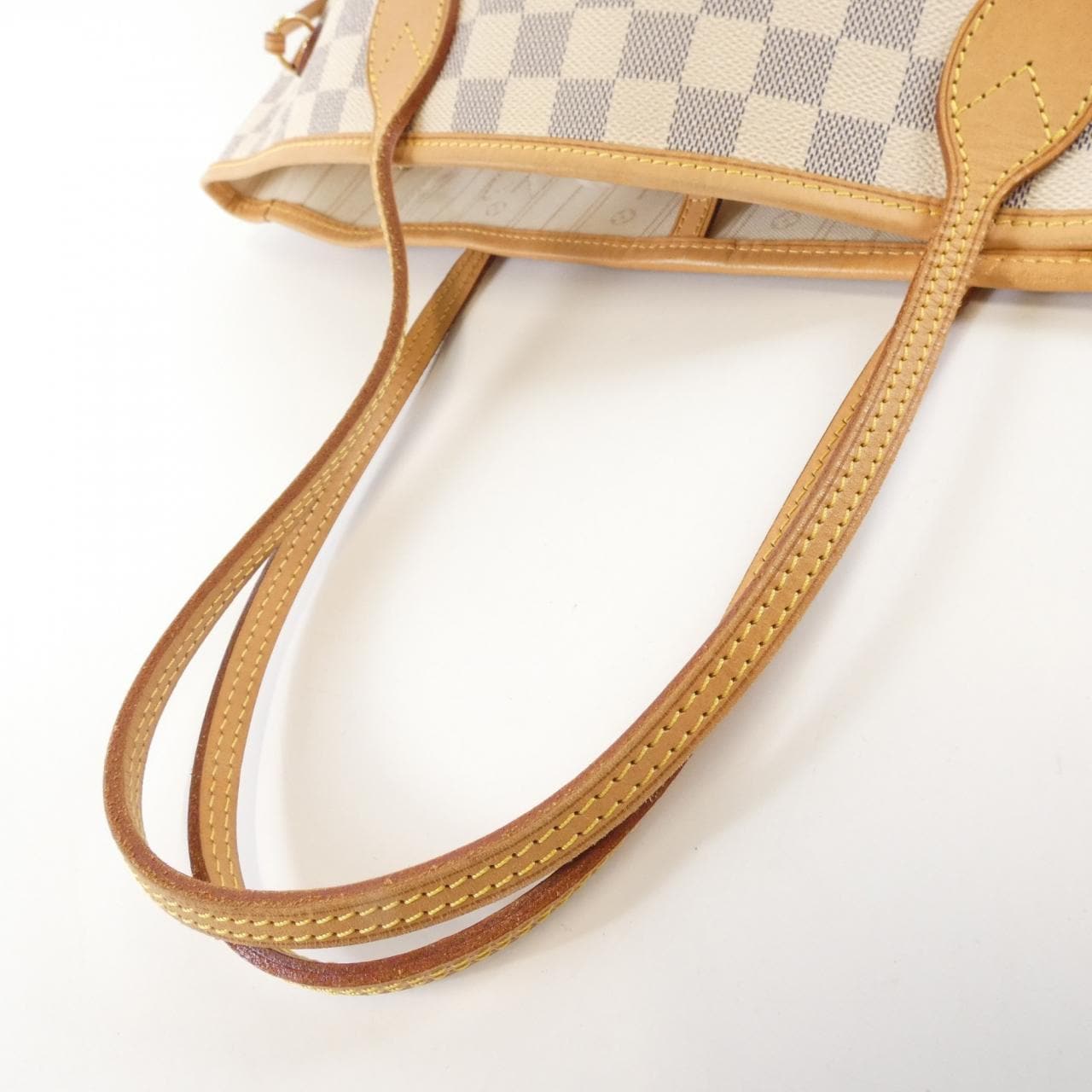 ルイヴィトン ダミエ アズール ネヴァーフル MM N51107 バッグ