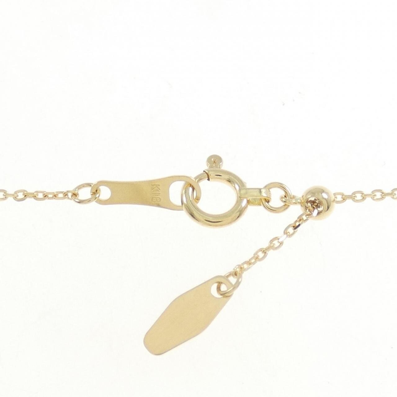 【新品】K18YG ダイヤモンド ネックレス 0.304CT