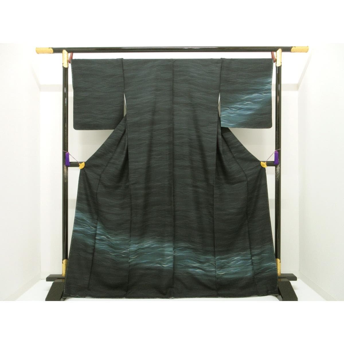 【未使用品】訪問着　ボカシ染　身幅Ｌ寸
