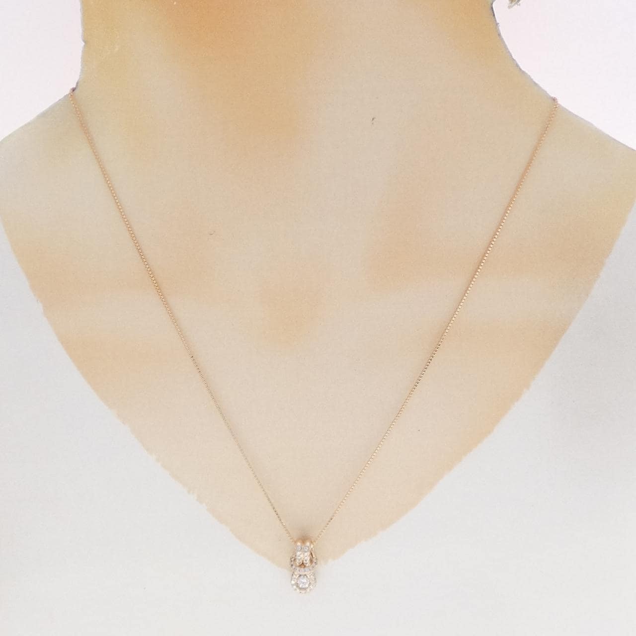 フォーエバー マーク エンコルディア ネックレス 0.15CT