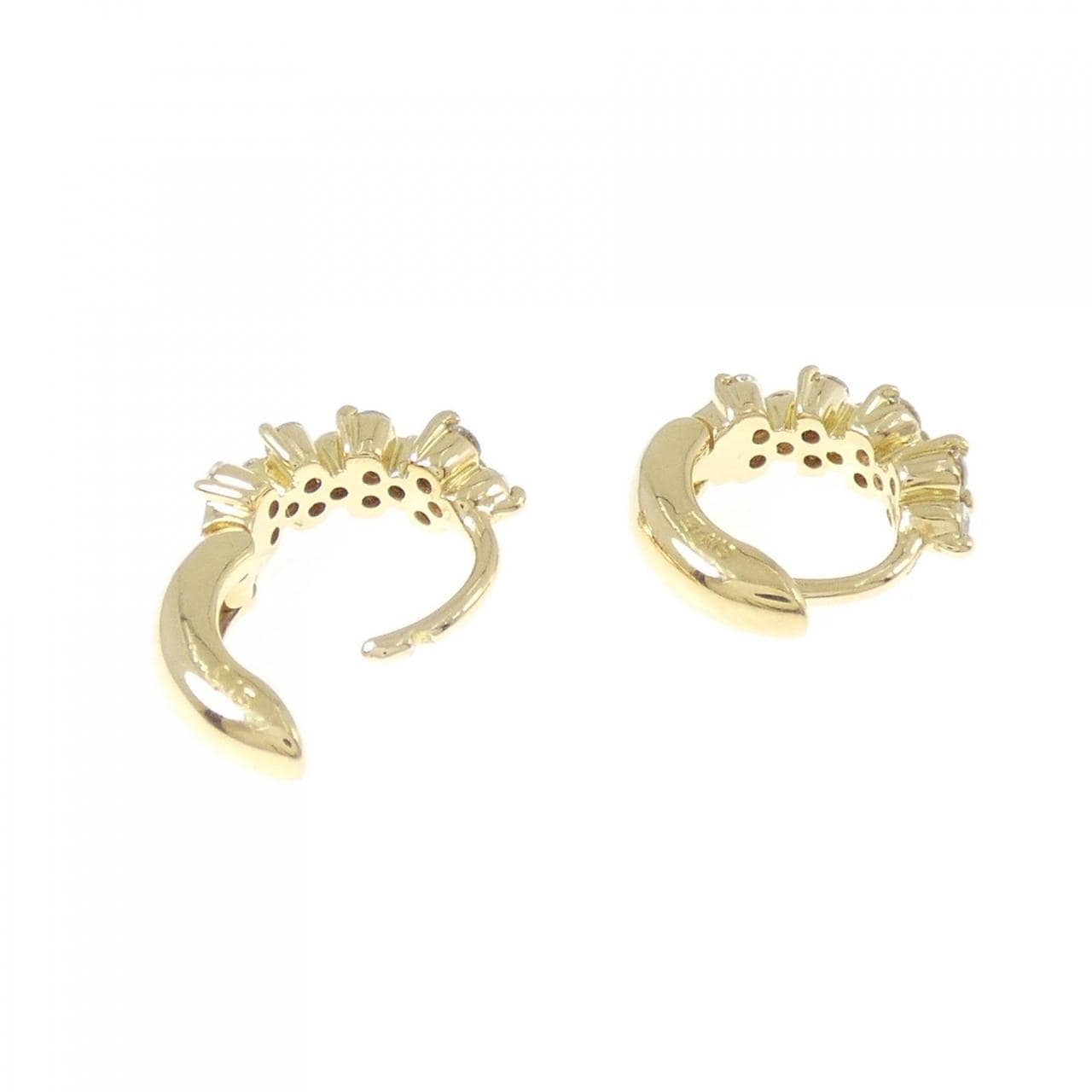 ポンテヴェキオ ダイヤモンド ピアス 0.30CT