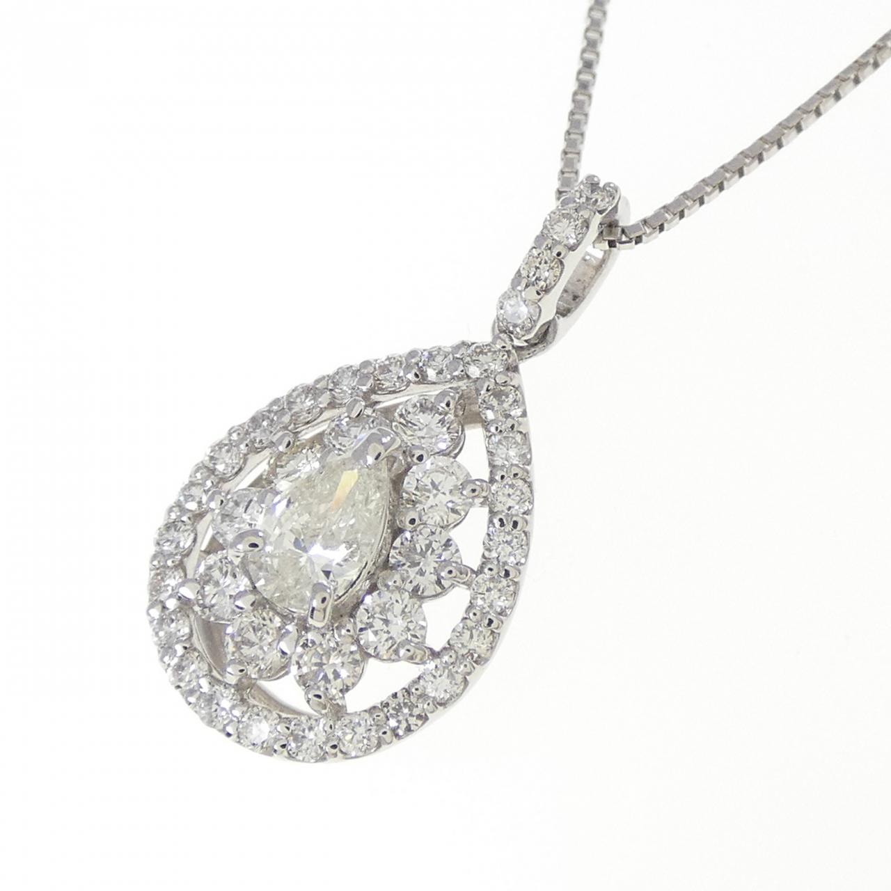 PT900/PT850 ダイヤモンド ネックレス 0.50CT