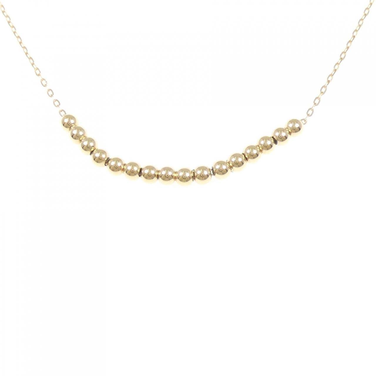 K18YG ネックレス