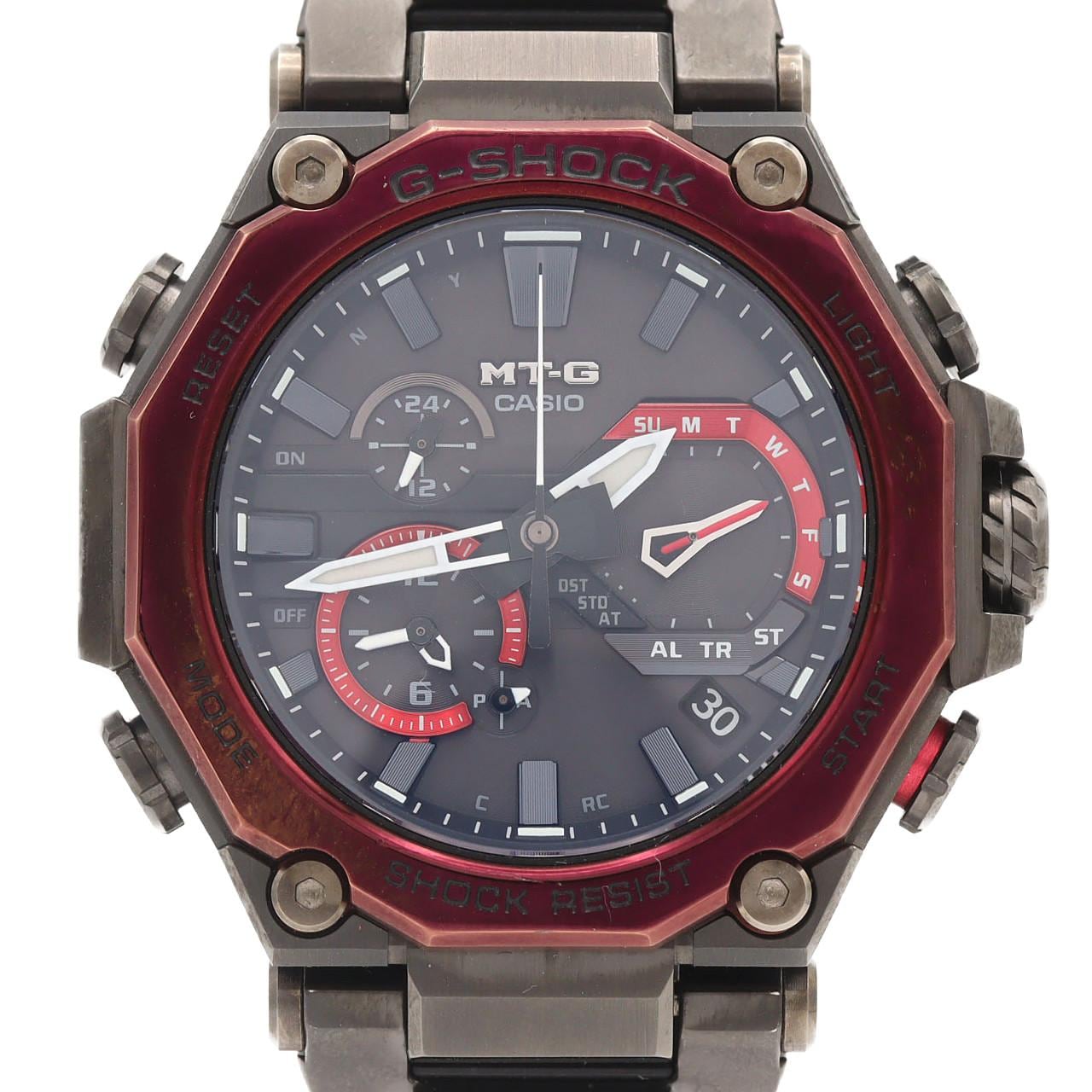 カシオ G-SHOCK･MT-G 電波時計 MTG-B2000BD-1A4JF SS ソーラークォーツ