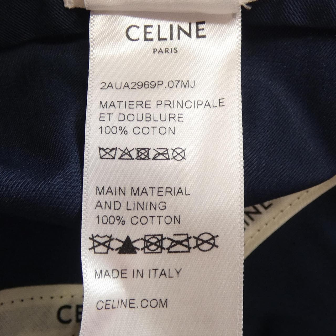 セリーヌ CELINE イニシャルベースボール 2AUA2969P キャップ