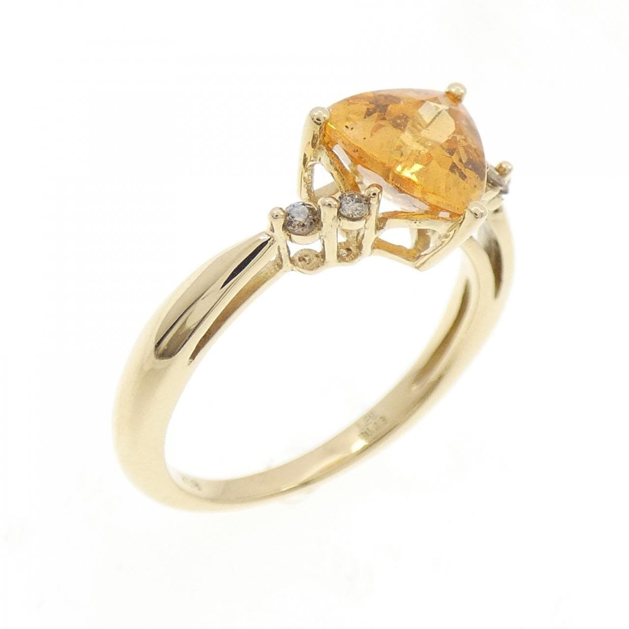 K18YG石榴石戒指 1.20CT