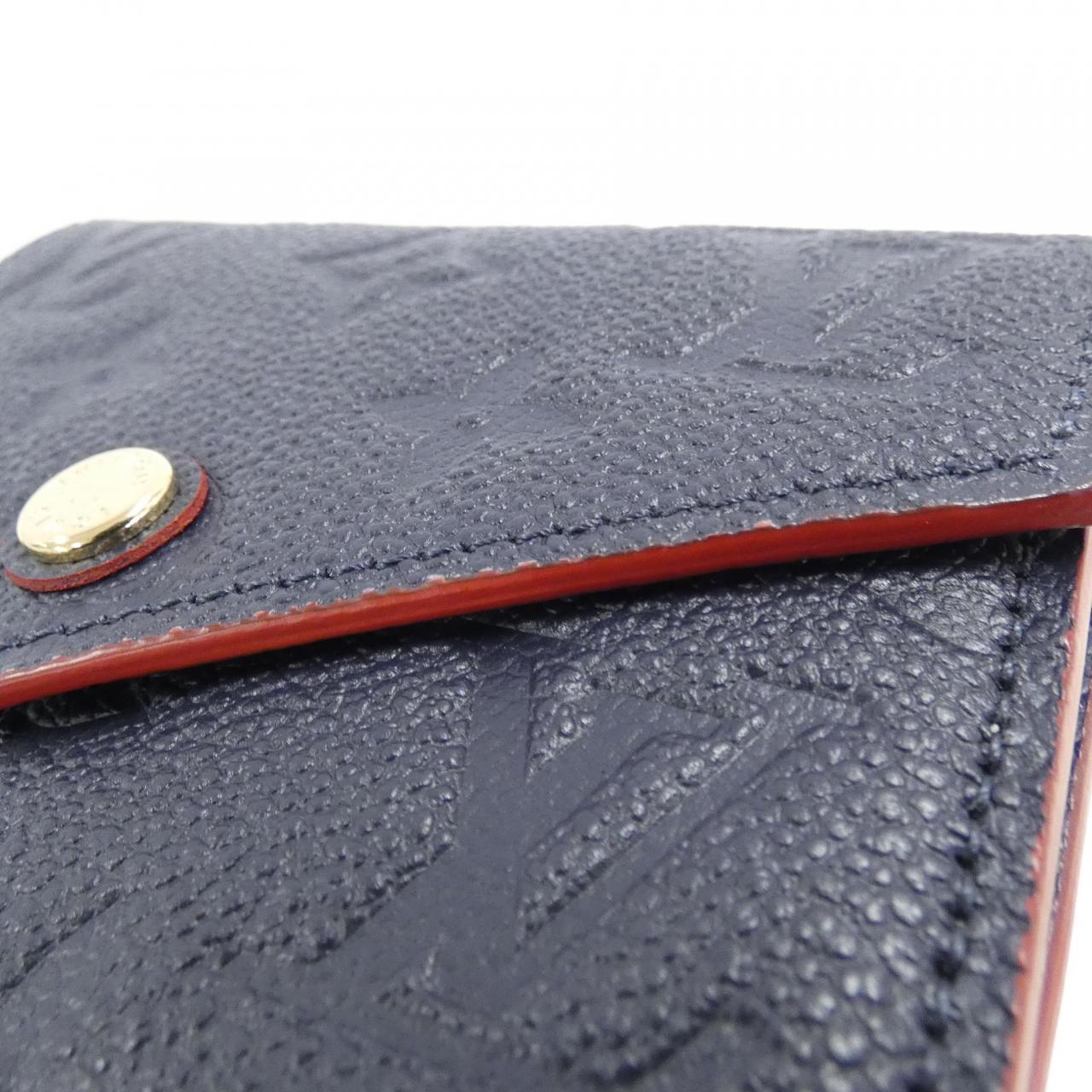 LOUIS VUITTON Amplant Zippy Round Long Wallet M62121 Navy