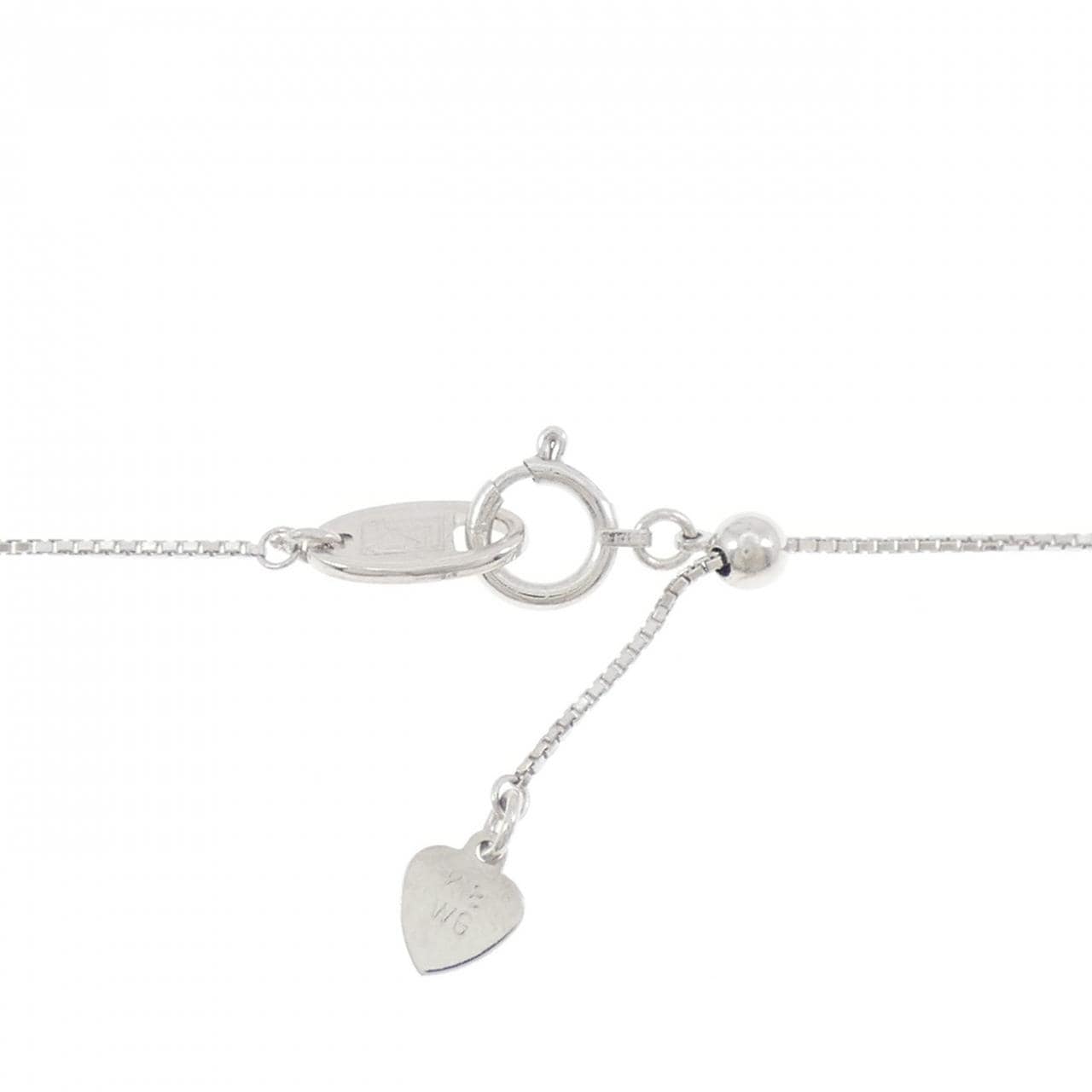 750WG ダイヤモンド ネックレス 0.30CT