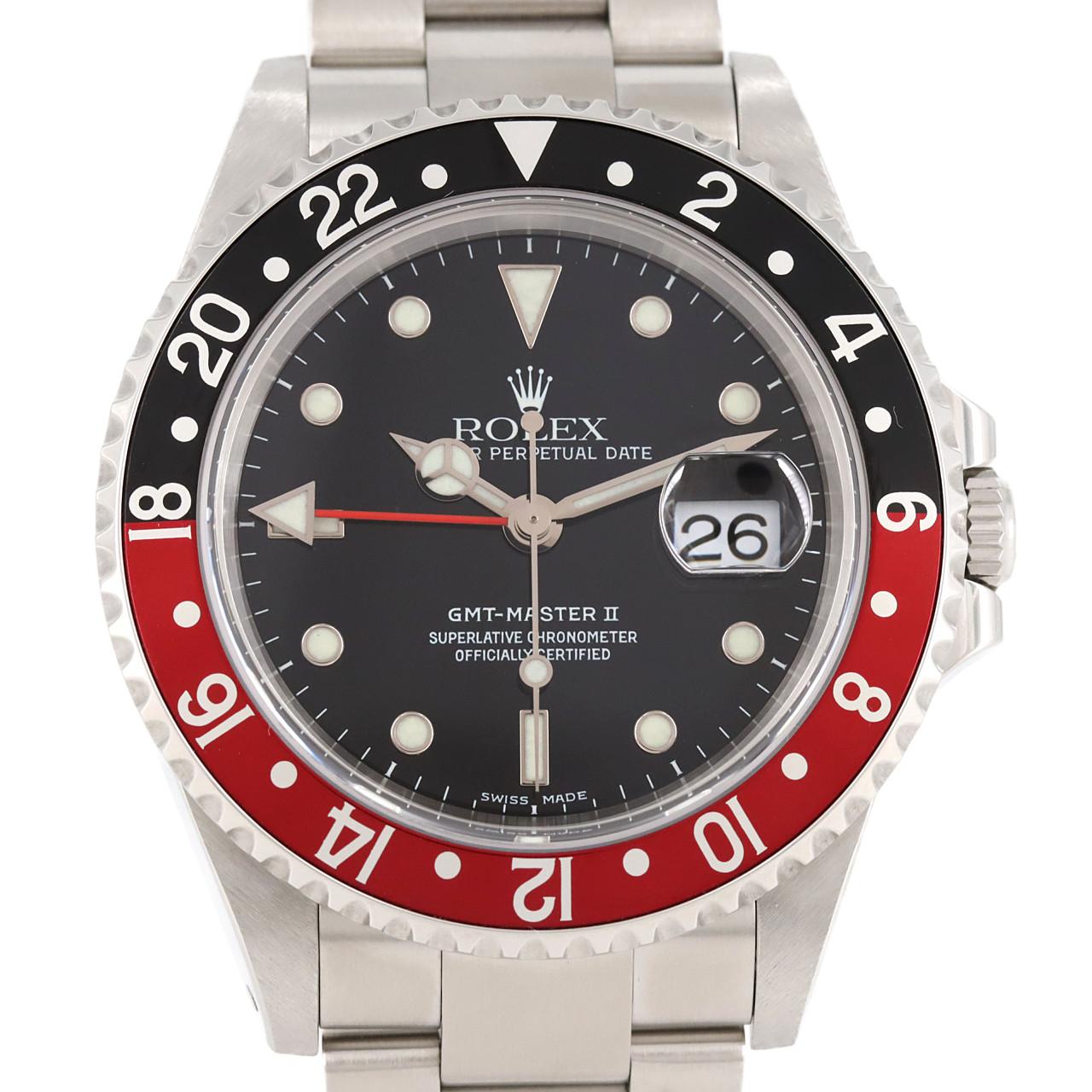 ROLEX GMT Master II 16710 SS Automatic P number