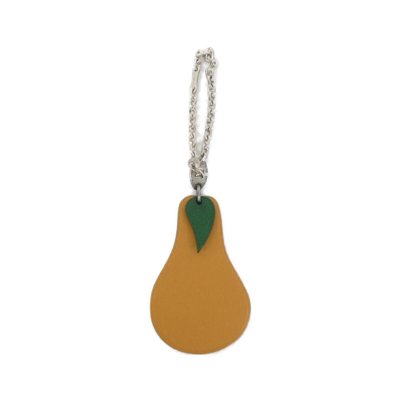 HERMES POIRE Fruit Porte Cle Keychain 027889CA