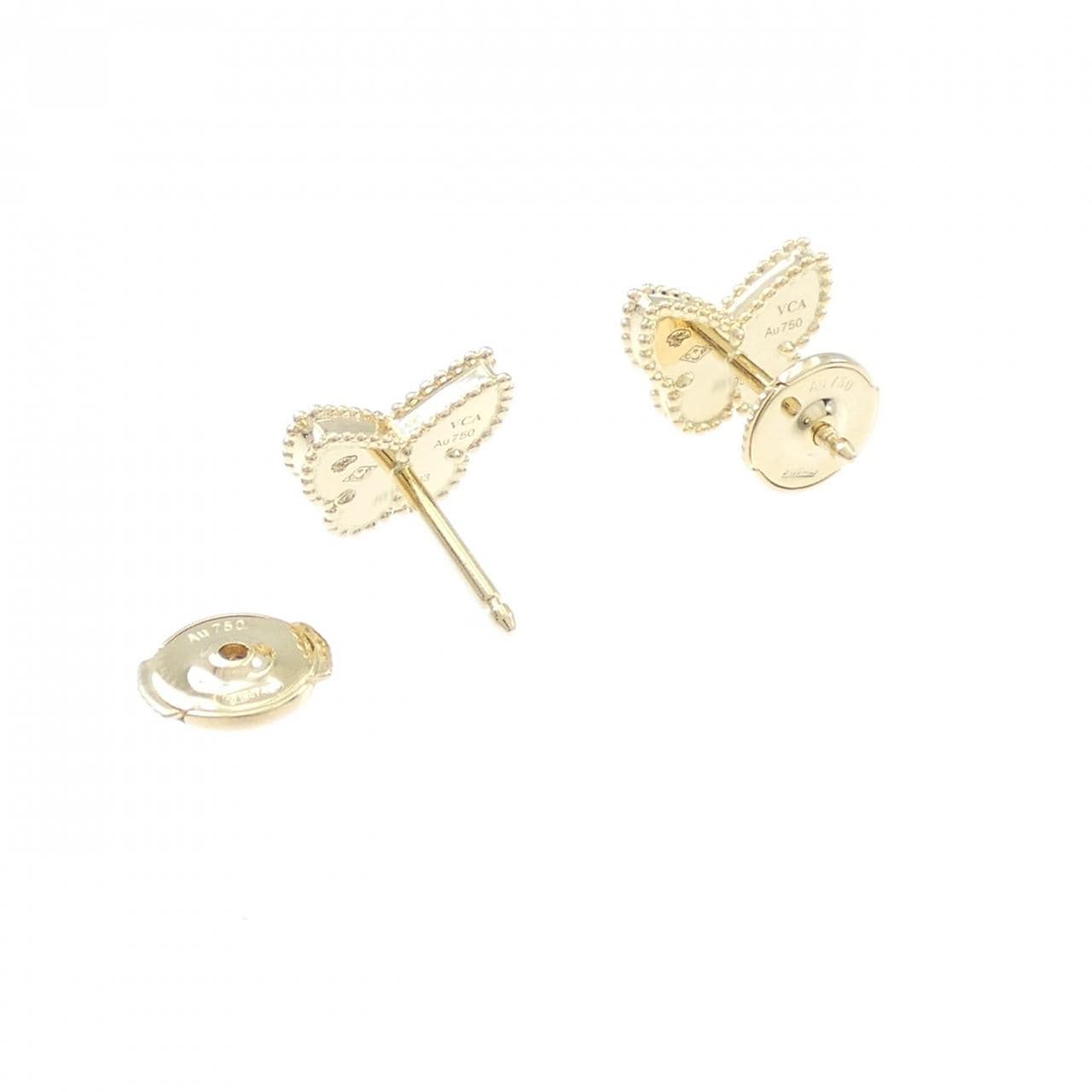 ヴァンクリーフ&アーペル スウィートアルハンブラ パピヨン ピアス