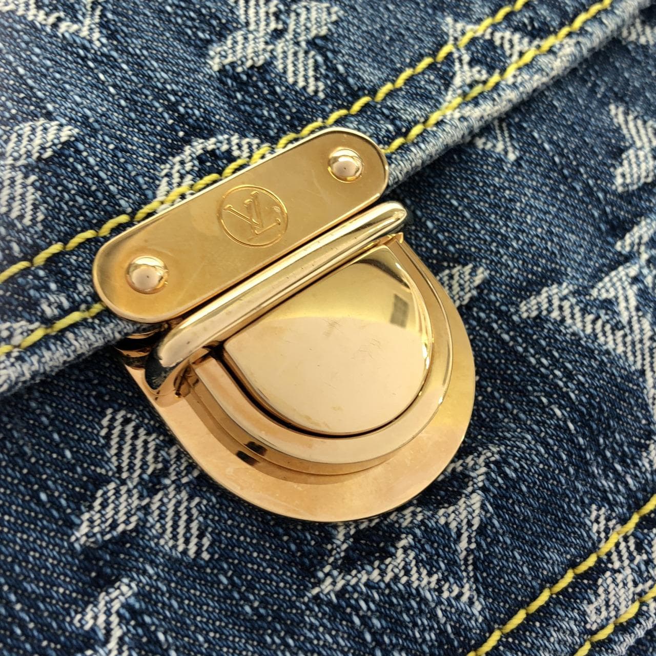 ルイヴィトン モノグラム デニム バムバッグ M95347 ショルダーバッグ