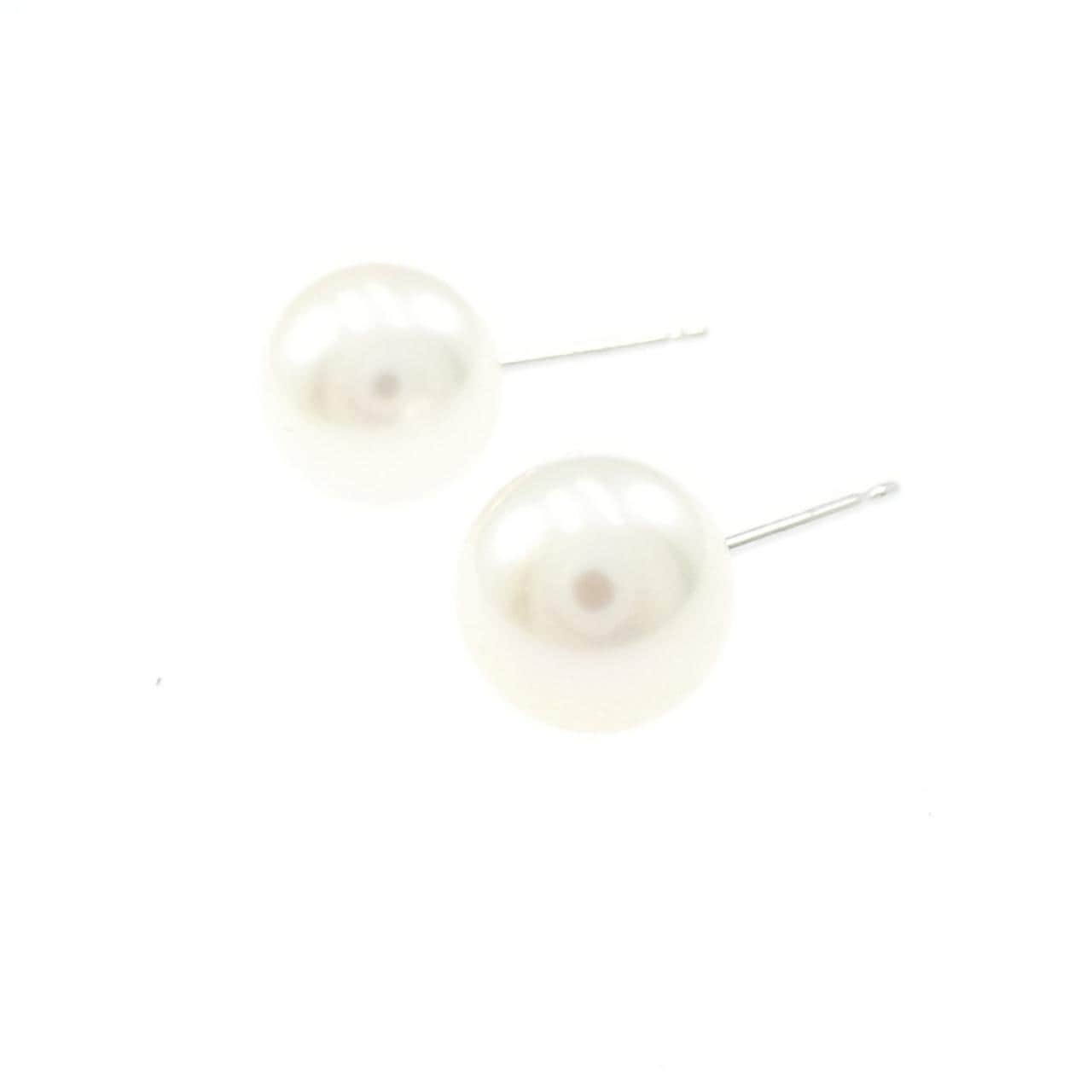 K14WG アコヤパール ピアス 7.6mm