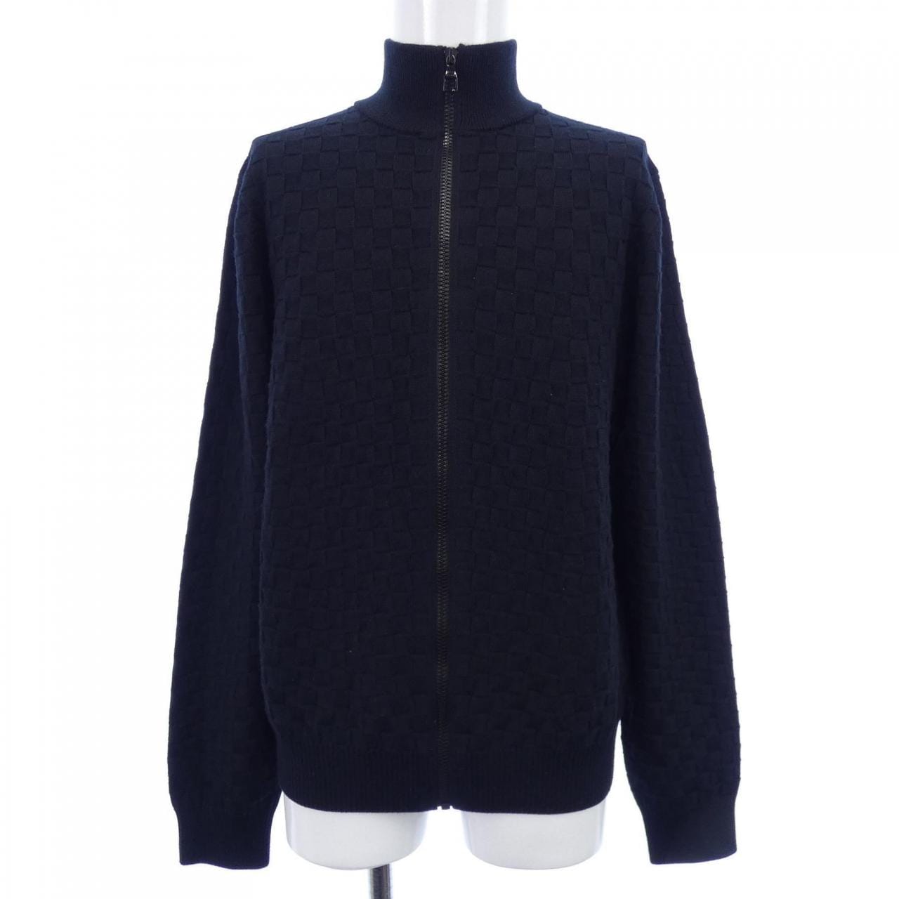 ルイヴィトン LOUIS VUITTON LVSEダミエシグネチャージップスルーカーディガン HJN41WVOR カーディガン