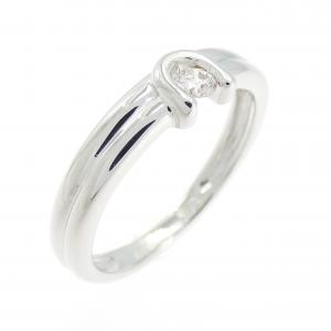 K18WG ダイヤモンド リング 0.08CT
