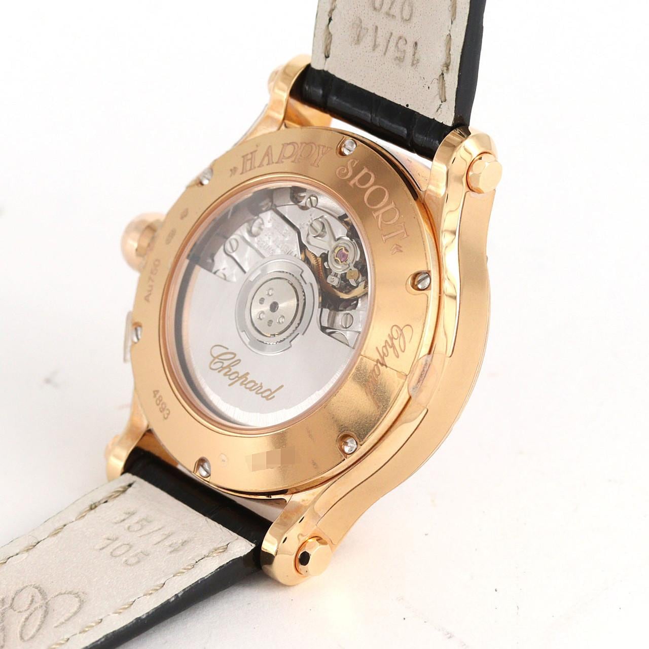 ショパール ハッピースポーツ RG･5P 274893-5001 PG･RG 自動巻