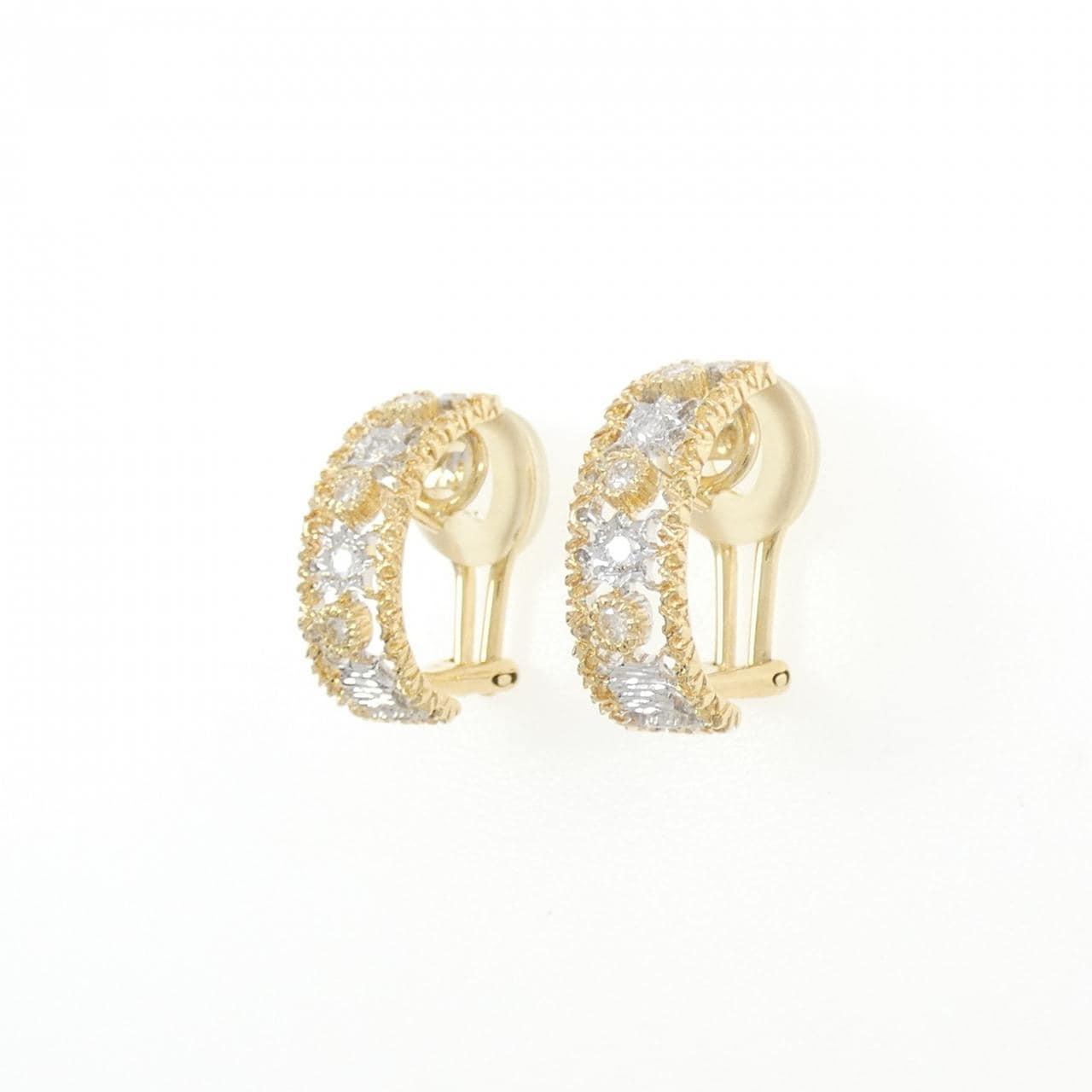 ポンテヴェキオ ダイヤモンド イヤリング 0.29CT