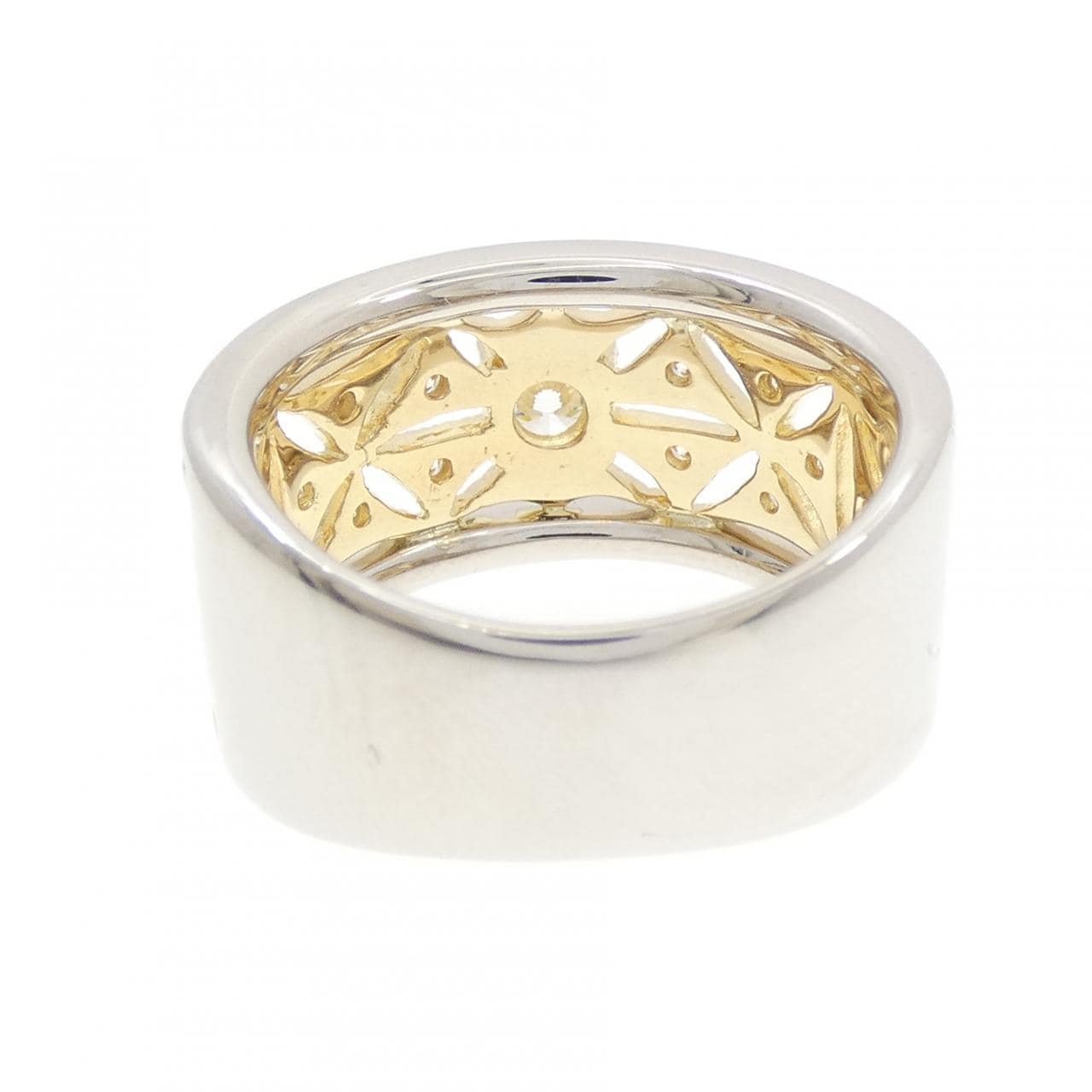 PT900/K18YG ダイヤモンド リング 0.33CT