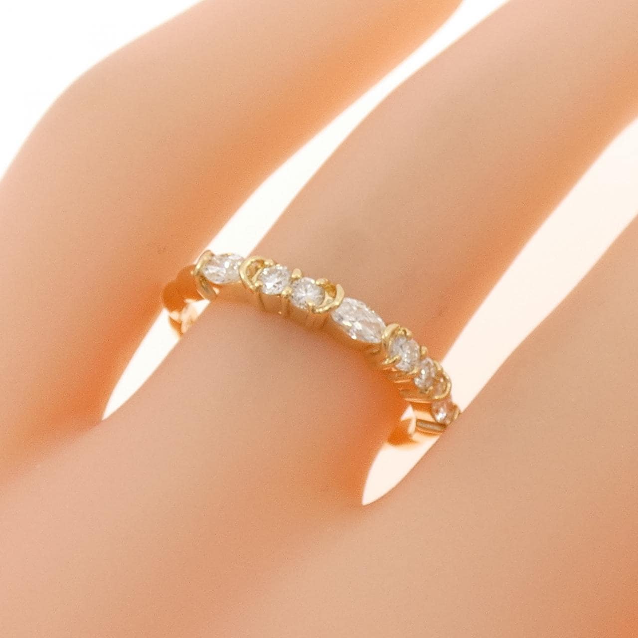 K18YG ダイヤモンド リング 0.40CT