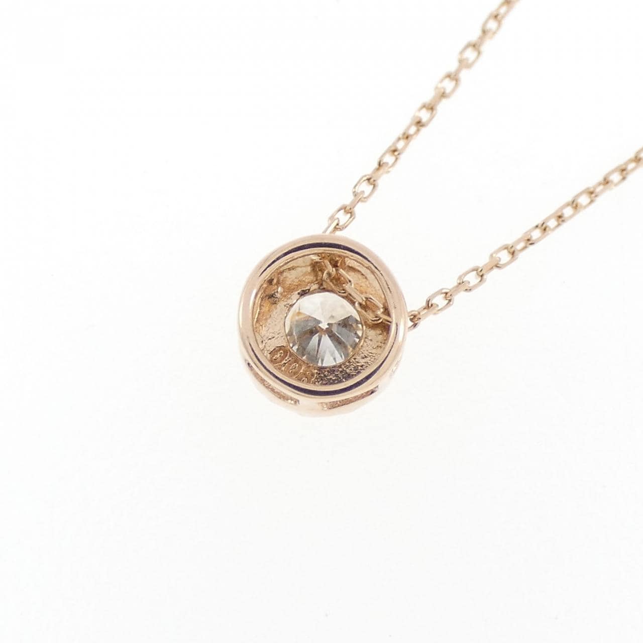 K10PG ダイヤモンド ネックレス 0.08CT