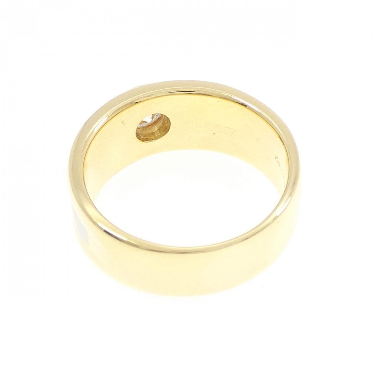 K18YG/PT900 ダイヤモンド リング 0.57CT