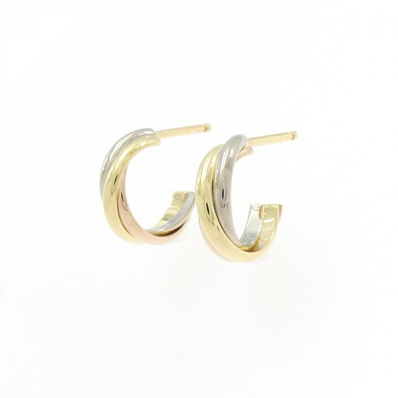 Cartier Trinity小号耳环