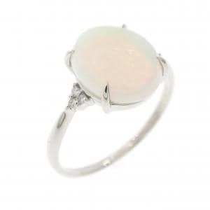 PT950 オパール リング 2.00CT