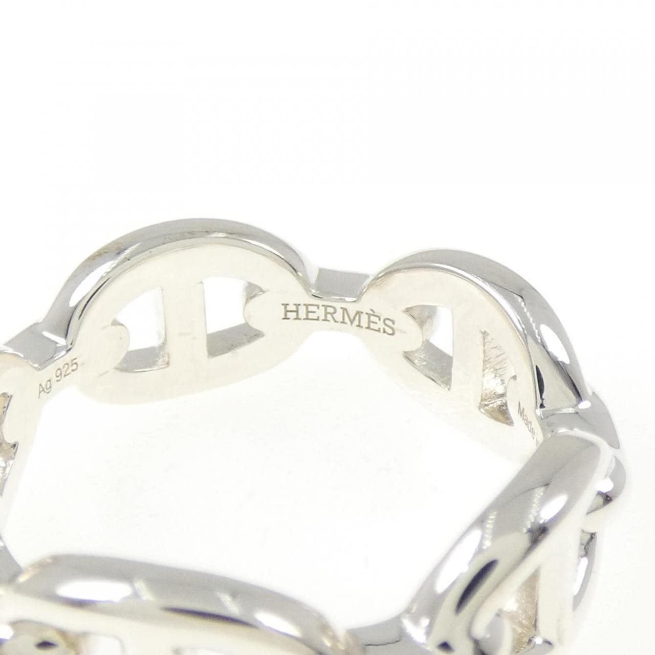 HERMES Chène d&#39;Angle Anchenée Ring