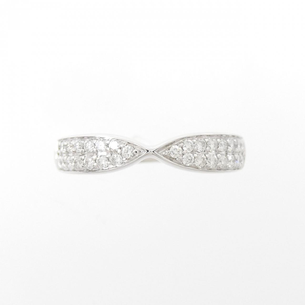 K18WG ダイヤモンド リング 0.20CT