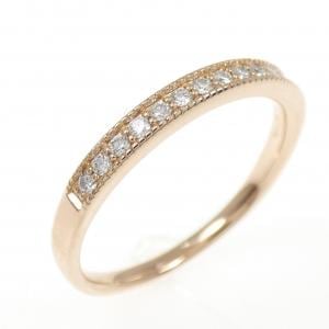 K18PG ダイヤモンド リング 0.16CT
