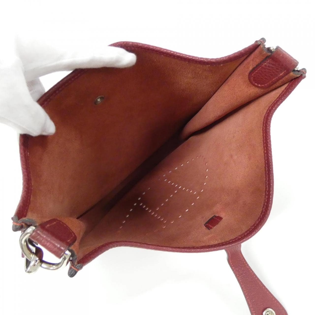 【ヴィンテージ】エルメス エヴリン GM ショルダーバッグ