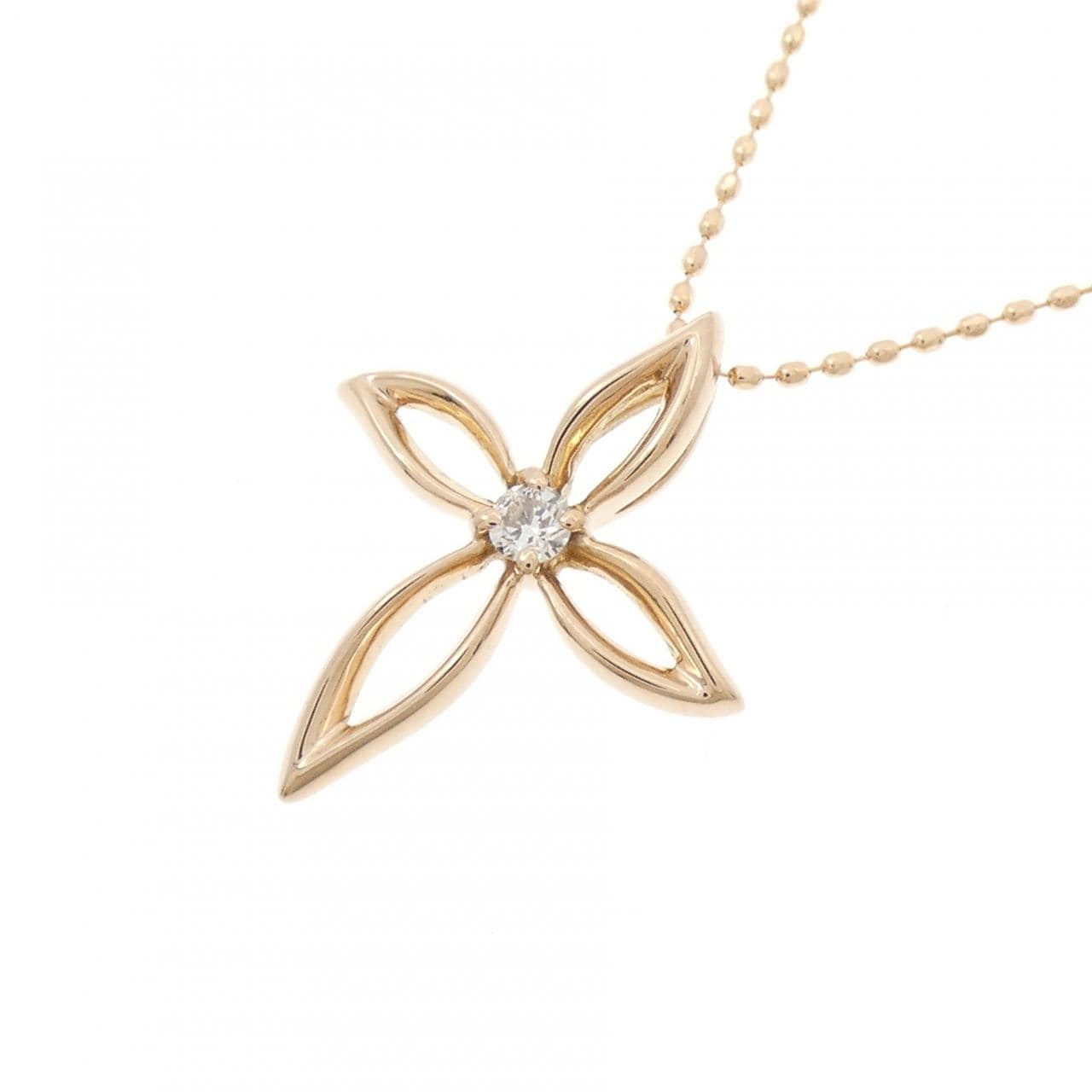 ギンザ タナカ ダイヤモンド ネックレス 0.05CT