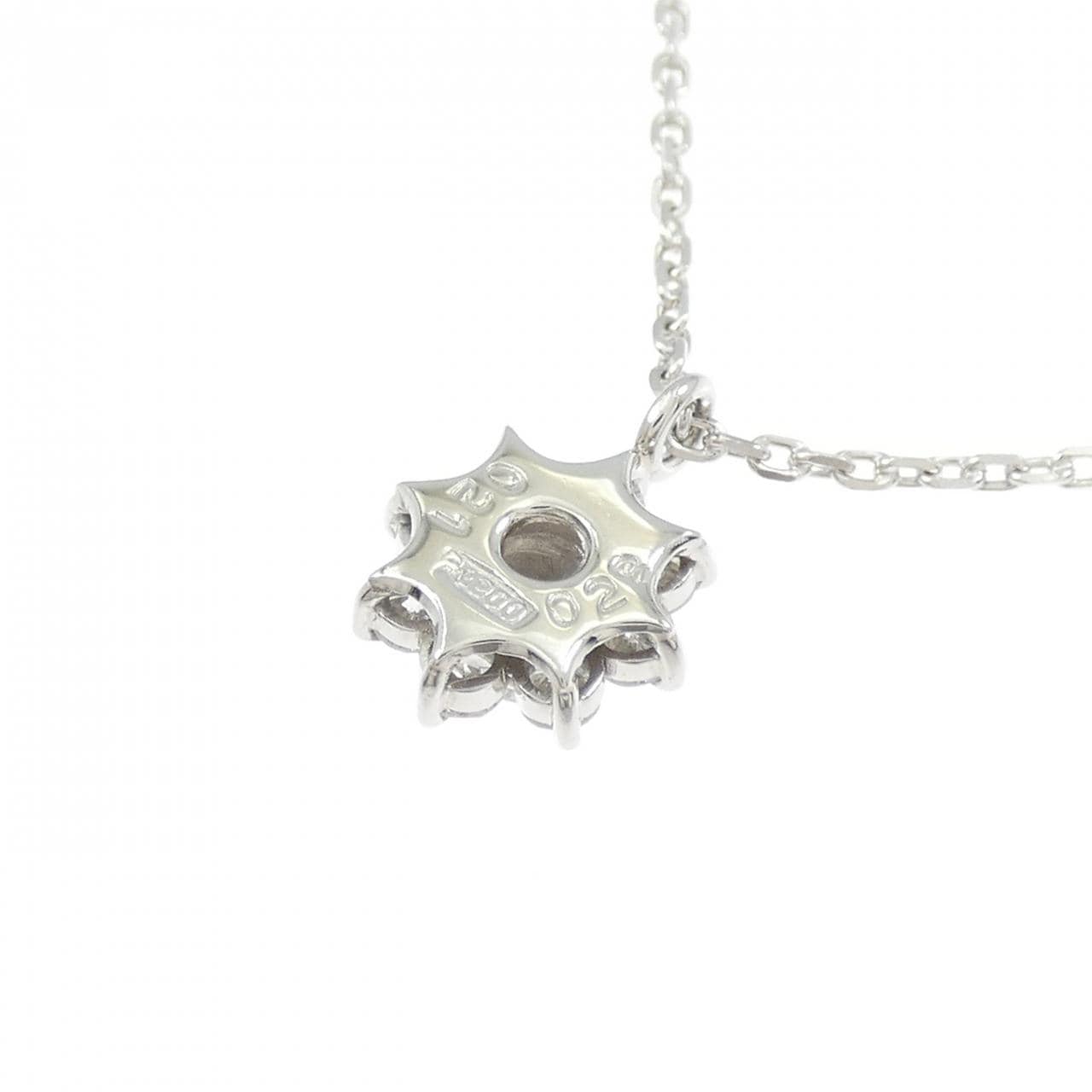 PT900/PT850 ダイヤモンド ネックレス 0.21CT