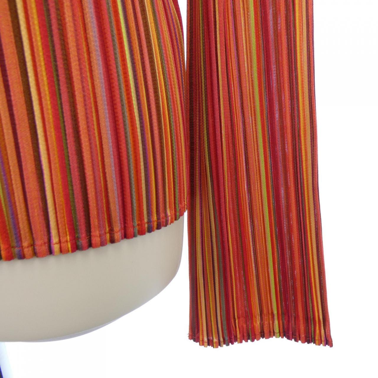 プリーツプリーズ PLEATS PLEASE 2011 ストライプ PP11-JK555 7565122 トップス