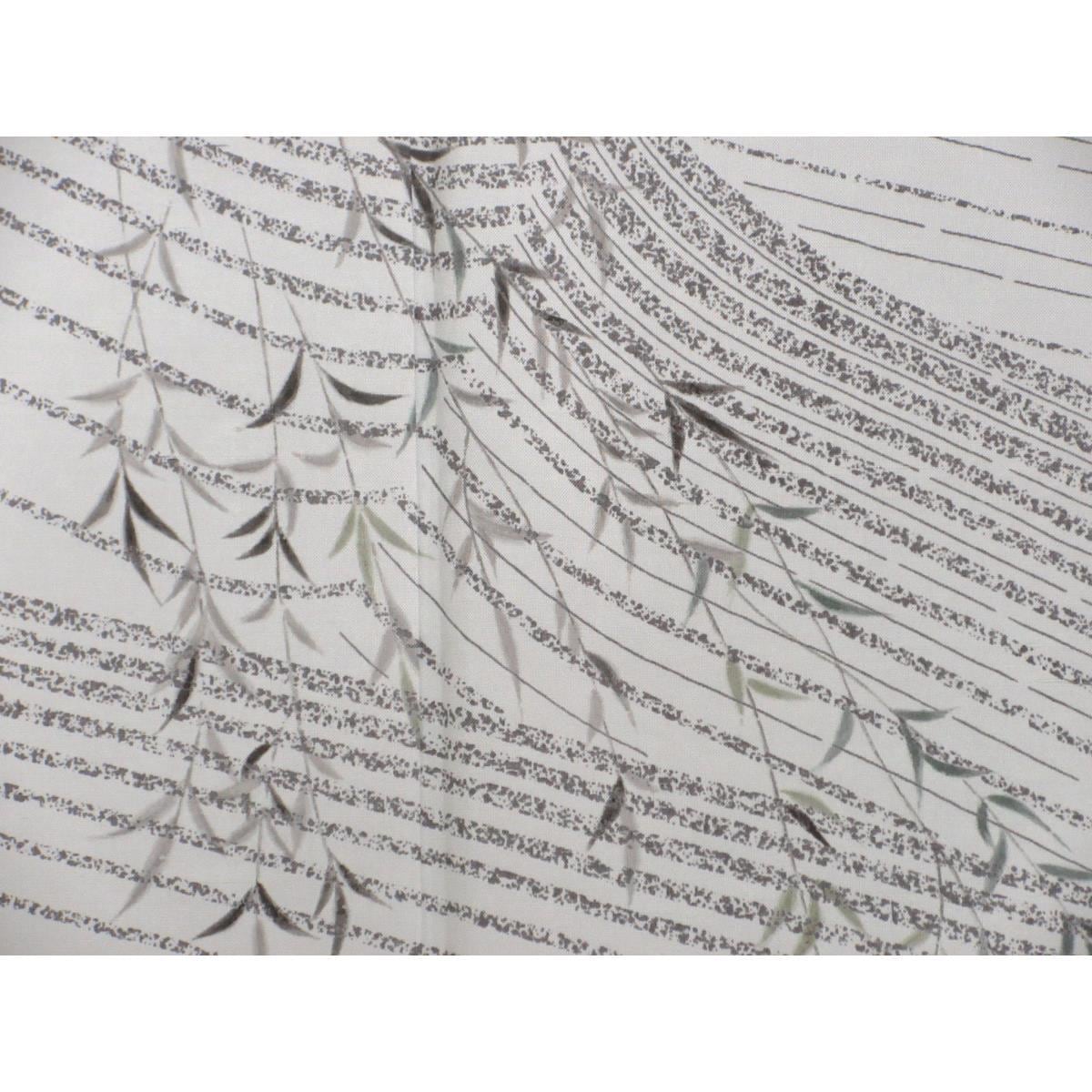 訪問着　証紙付【牛首紬】