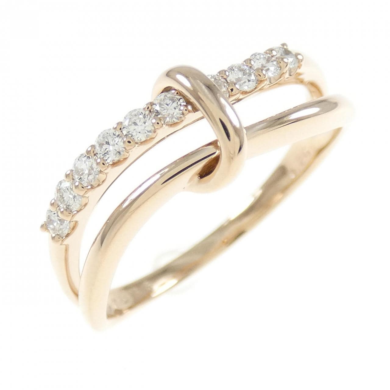 K18PG ダイヤモンド リング 0.20CT