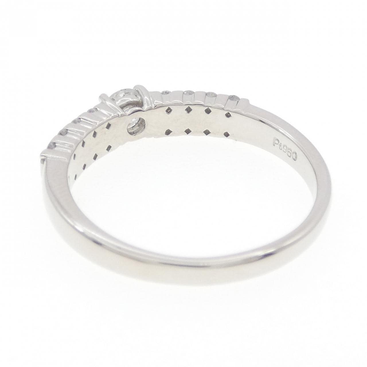 PT950 ダイヤモンド リング 0.233CT