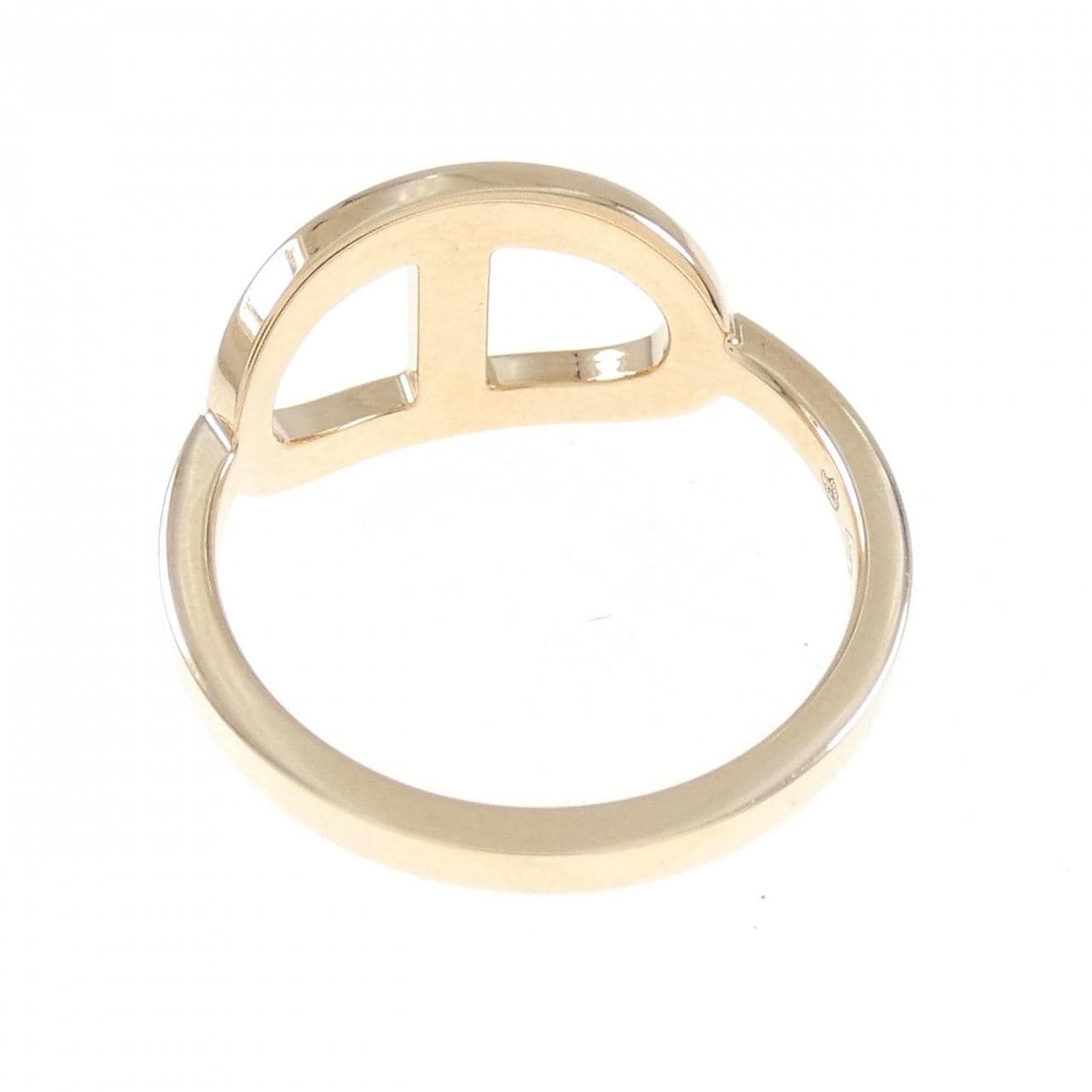 HERMES Chaine d&#39;Ancre Contour Ring