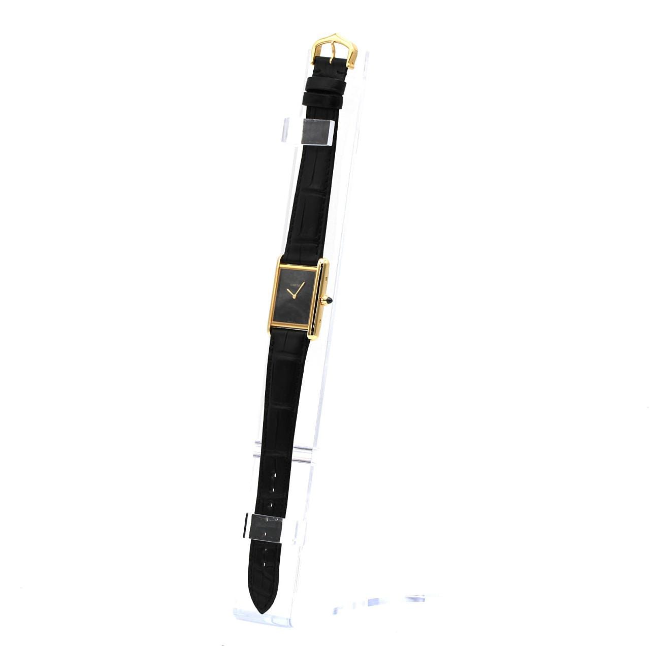 カルティエ タンクルイカルティエ MM YG WGTA0091 YG 手巻